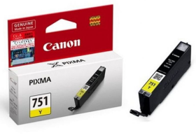 Mực in Canon CLI-751 Yellow ink Tank (6521B001AA)