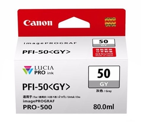 Mực in Canon PFI-50 Gray Ink Tank (0540C001AA)