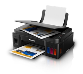 Máy in phun màu đa năng Canon PIXMA G2010, In, Scan, Copy