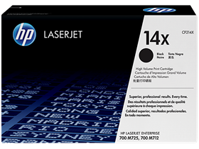 HP 14X High Yield Black Original LaserJet Toner Cartridge (CF214X)
