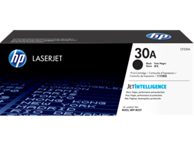 HP 30A Black Original LaserJet Toner Cartridge (CF230A)