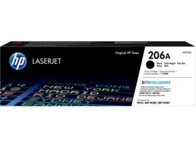 HP 206A Black Original LaserJet Toner Cartridge (W2110A)