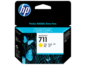 HP 711 29-ml Yellow Ink Cartridge (CZ132A)