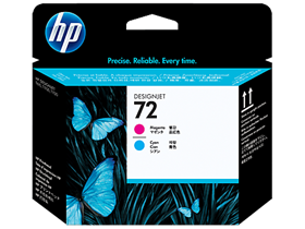 HP 72 Magenta and Cyan DesignJet Printhead (C9383A)