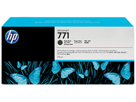 HP 771 775-ml Matte Black DesignJet Ink Cartridge (CE037A)