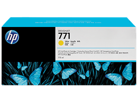 HP 771 775-ml Yellow DesignJet Ink Cartridge (CE040A)