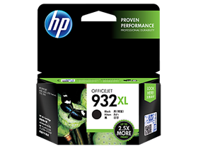 HP 932XL High Yield Black Original Ink Cartridge(CN053AA)