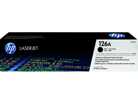 HP 126A Black Original LaserJet Toner Cartridge (CE310A)