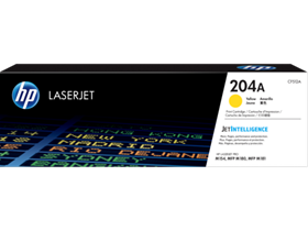 HP 204A Yellow Original LaserJet Toner Cartridge(CF512A)